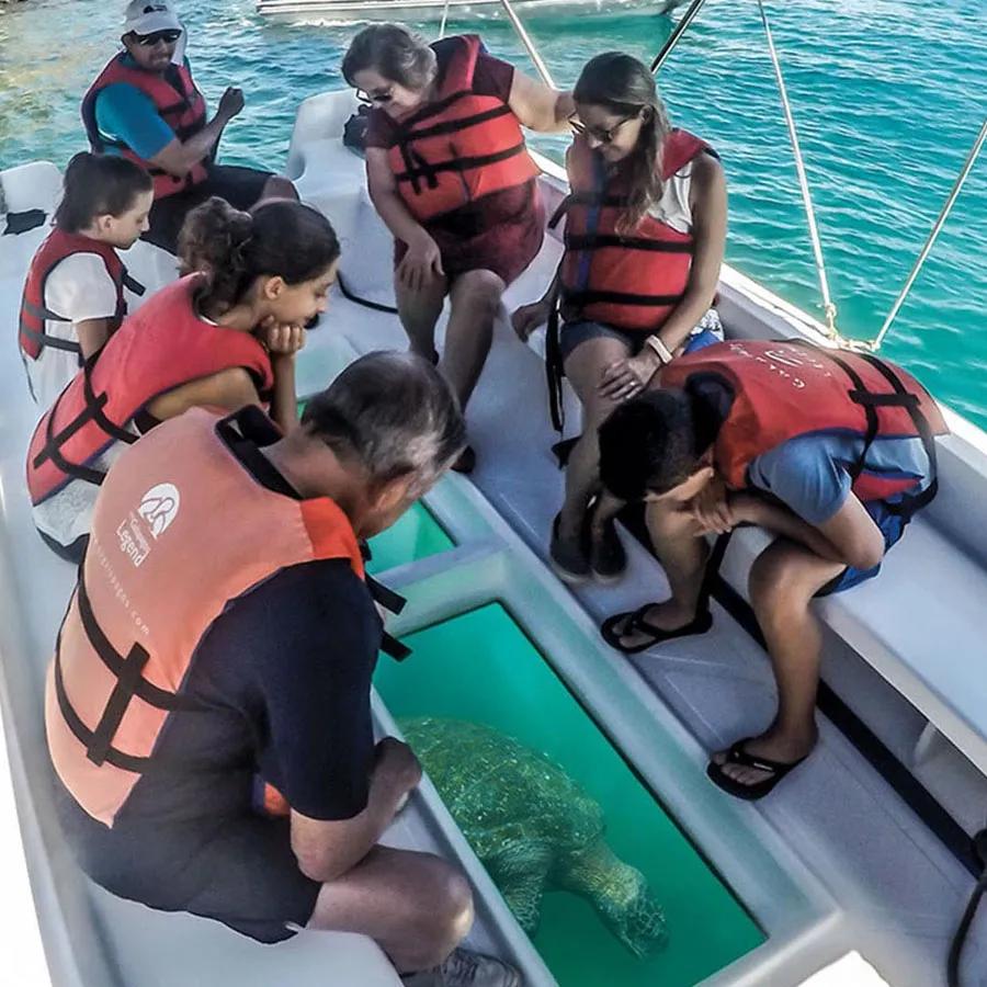 Glass Bottom Boat Ride At Neil Island (shaheed Dweep)