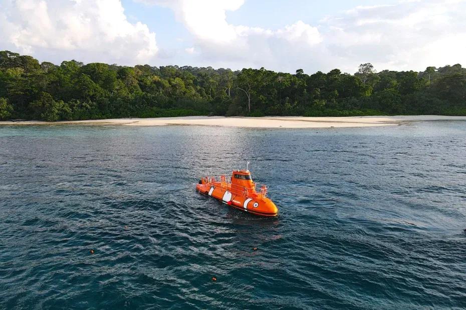 Semi Submarine At Havelock Island (Swaraj Dweep)